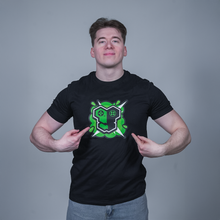Load image into Gallery viewer, Reply Totem Spray Black T-Shirt