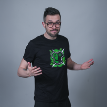 Load image into Gallery viewer, Reply Totem Spray Black T-Shirt
