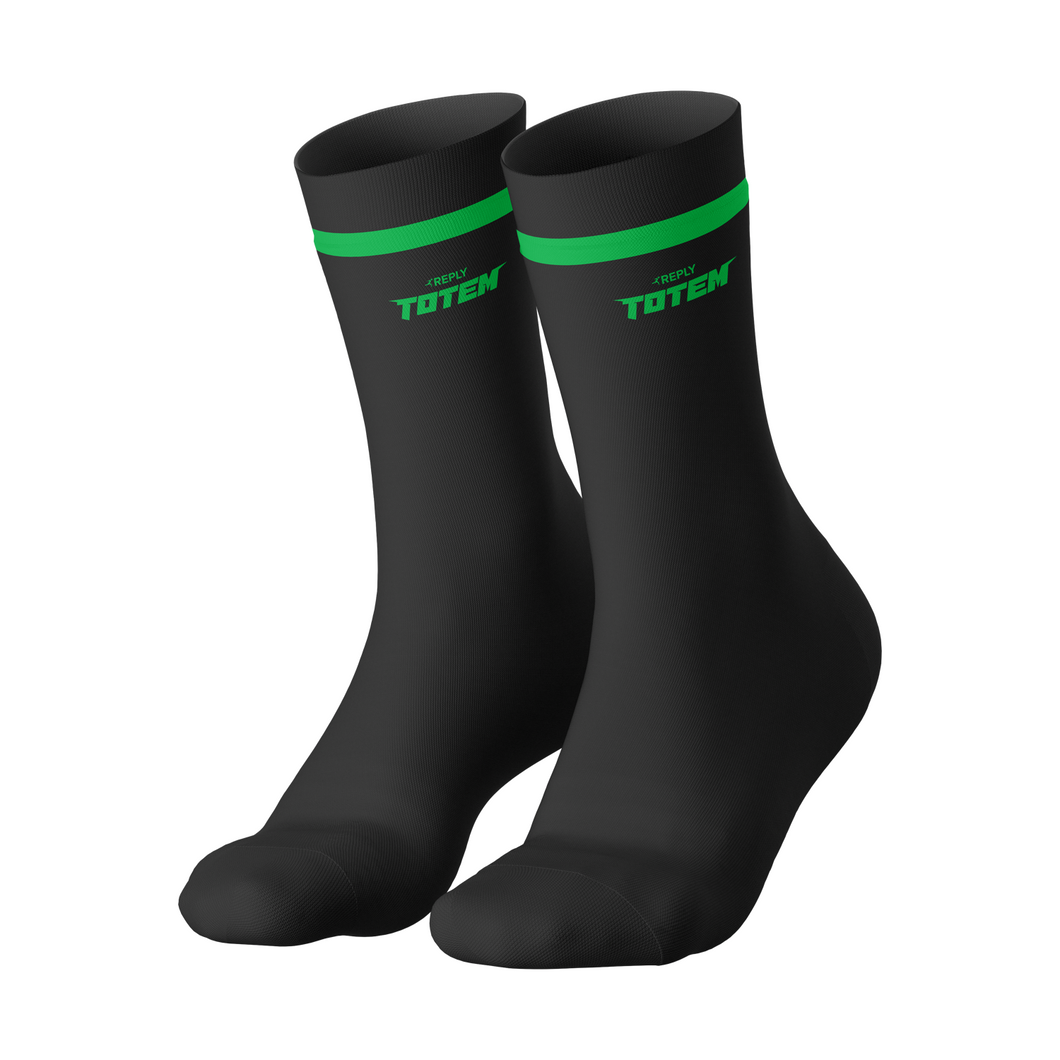 Reply Totem Black Socks